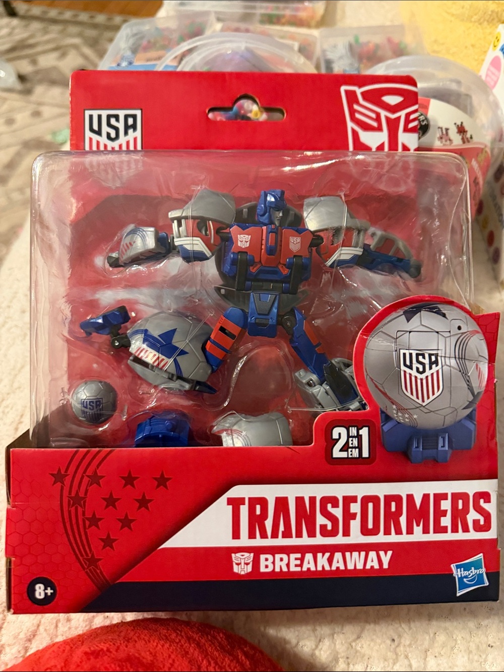 Hasbro Transformers Breakaway Action Figure - Blue & Red